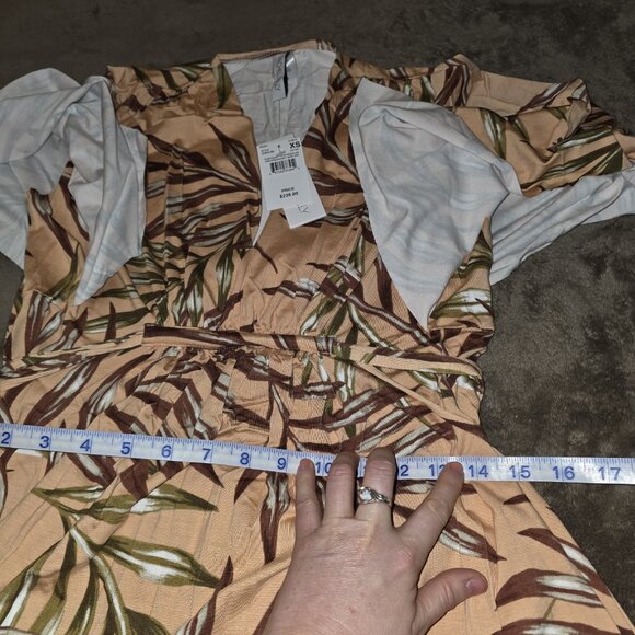 Rachel Pally Palm Print Caftan Maxi Dress XS NWT Modal Maternity Resort - Picture 16 of 16